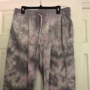 Colsie Lavender Tie Dye Joggers
